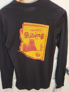Black Long Sleeve Graphic Tee